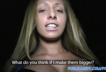 PublicAgent Большесиськая порн видео Румынская модель ебется на улице